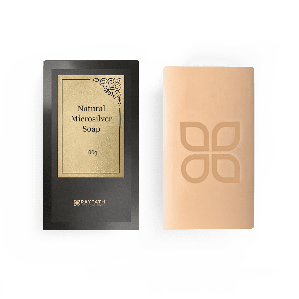 Mydło szare z Mikrosrebrem w pudełku 100g